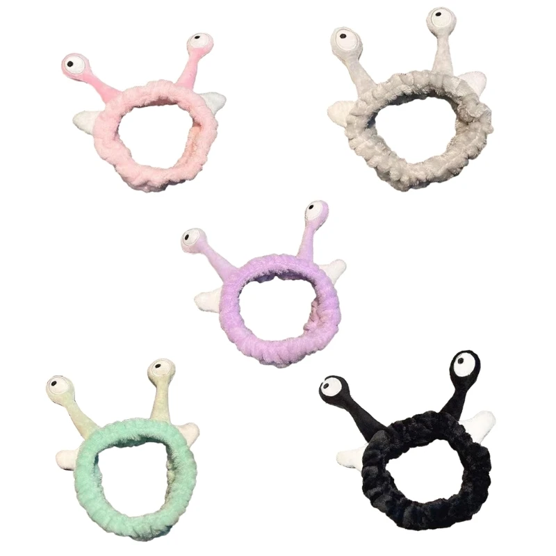 

Plush Headhoop Face Washing Headband Female Headwear Halloween Headdress