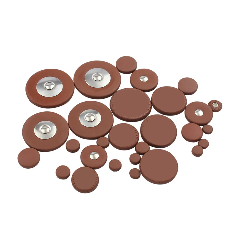

Saxophone Pads High-pitched Leather Tenor Accessories Beginner Artificial Portable Replaced Parts Instrument Tool