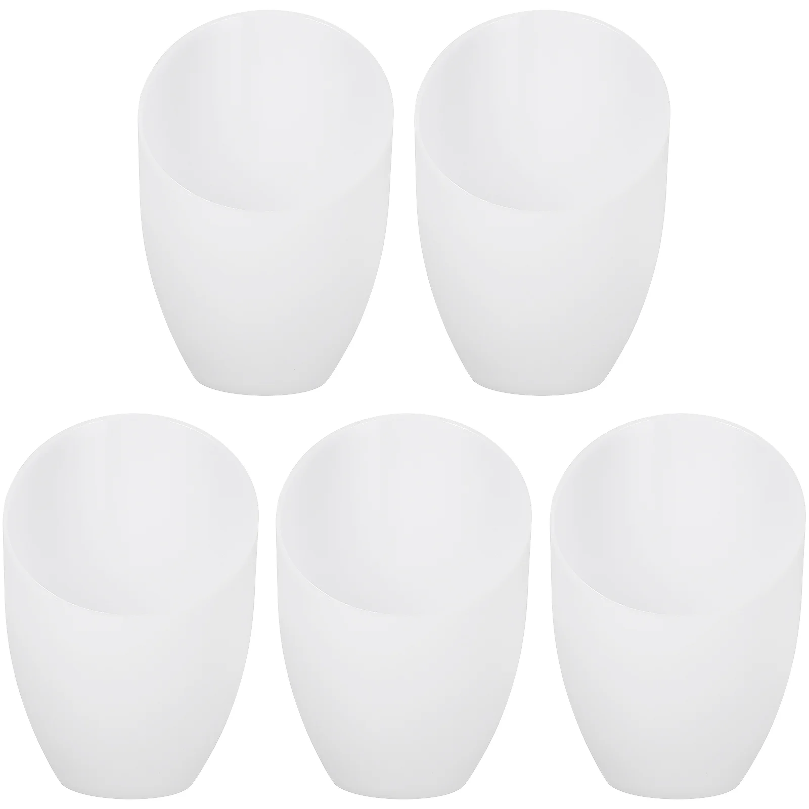 

5Pcs Inclined Lampshade Horseshoe Lamp Cover Plastic Lamp Shade Replacement Light Covers