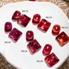 10ml Cherry Ruby Crystal Cat Eye Gel Nail Polish Chameleon Magnetic Gel Soak Off UV LED Nail Varnish Gel For Manicure 4