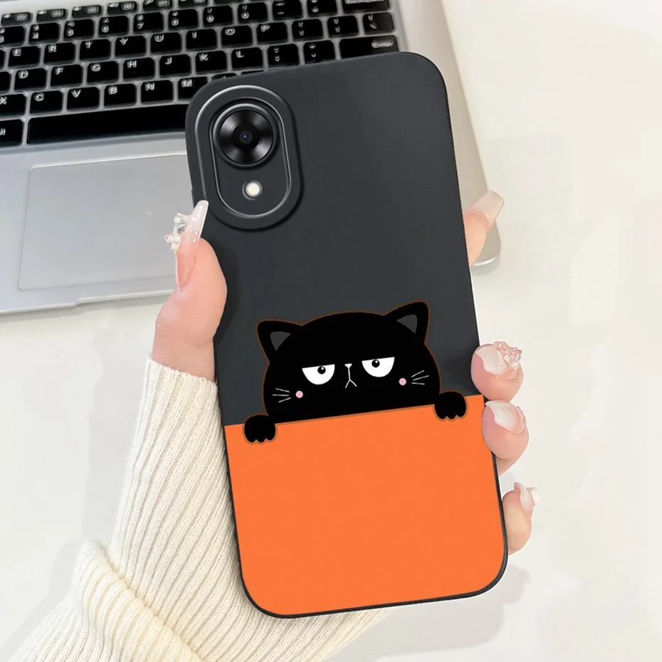 Charming Printed Soft Silicone Phone Case with Lens Protection