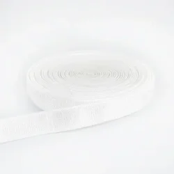 Durable Nylon Elastic Band for DIY Garment Accessories - Multiple Lengths Available (White)