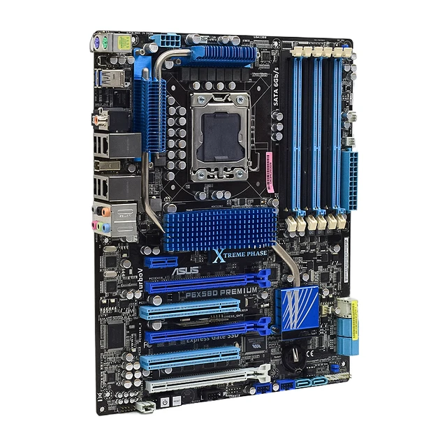 マザーボード P6X58D-E・ DDR3 メモリ・CPU