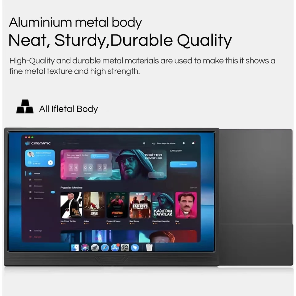޴  ADS-IPS г ũ, USB C Ÿ HDMI ȣȯ ̹ Ȯ ÷, Ʈ  ġ ĵ , 14 ġ