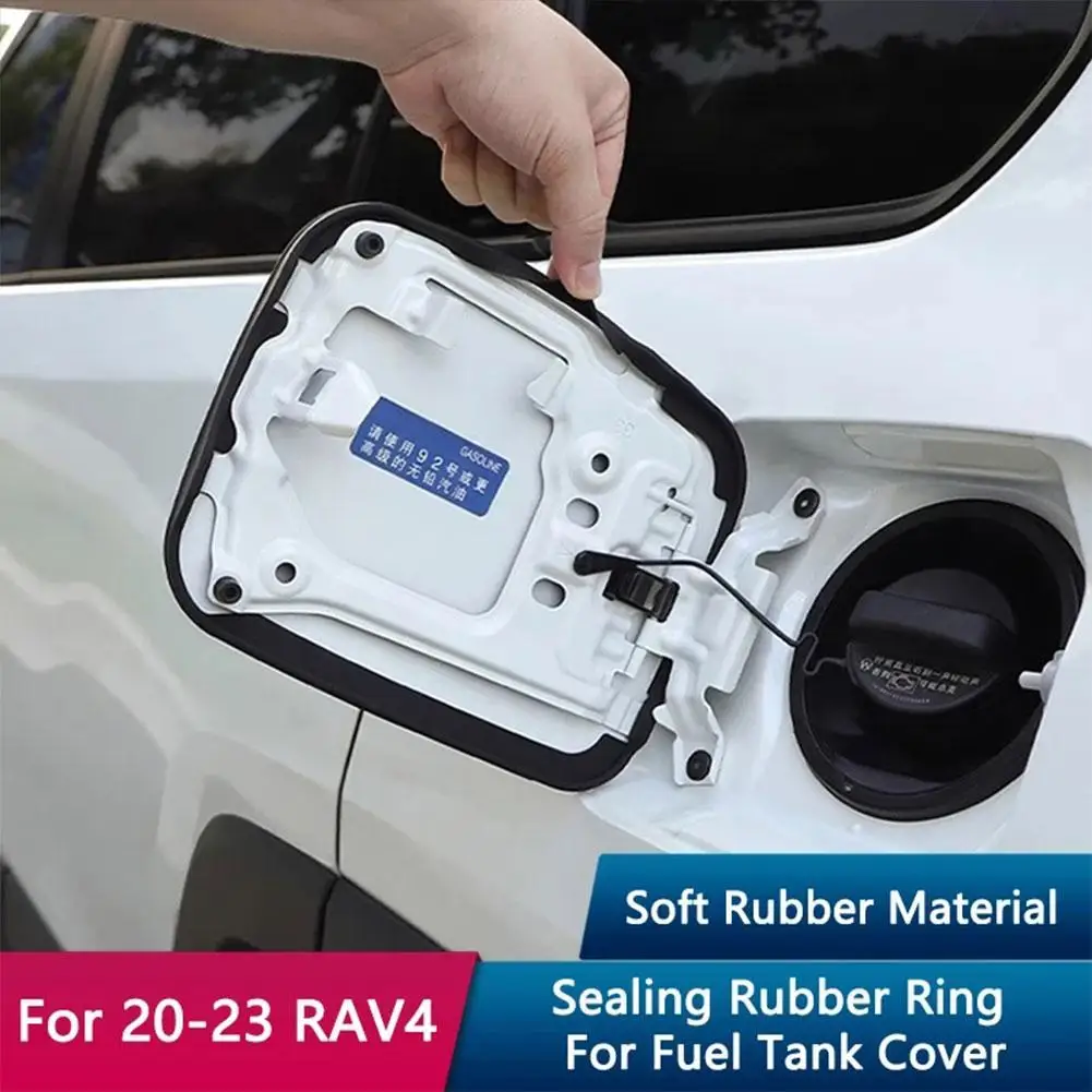 

Car Sealing Strip Fuel Tank Seal Strips Fuel Tank Cover Rubber Waterproof For Toyota RAV4 2020-2023 Styling Accessory