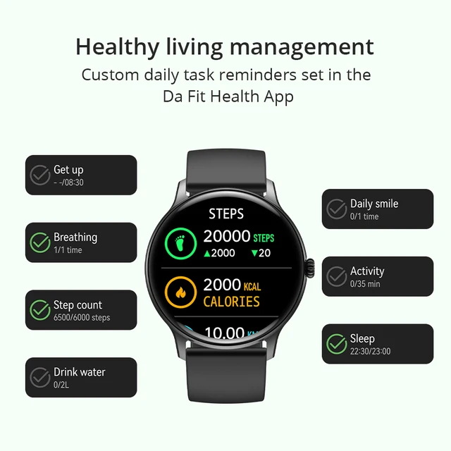 COLMI i10 Bluetooth Call Smart Watch for Men and Women Fitness Smartwatch HD Screen Heart