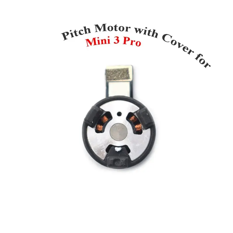 Vue rapprochée du moteur de cardan pour DJI Mini 3 Pro, avec sa housse de protection.