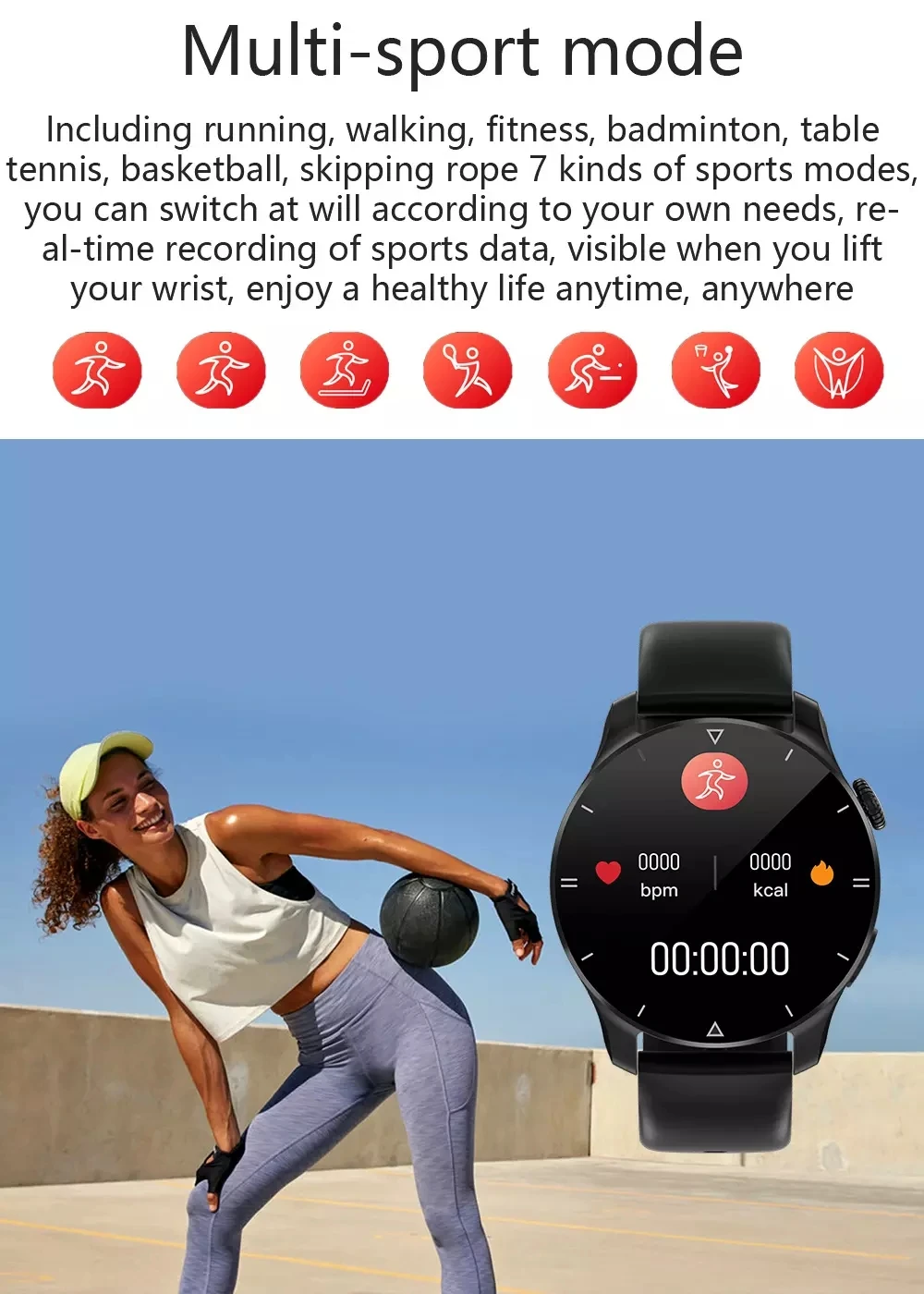 Smart Watch ES09 Accurately Air Pump Blood Pressure Measurement Big Font Body Temperature Heart Rate IP67 Waterproof Smartwatch
