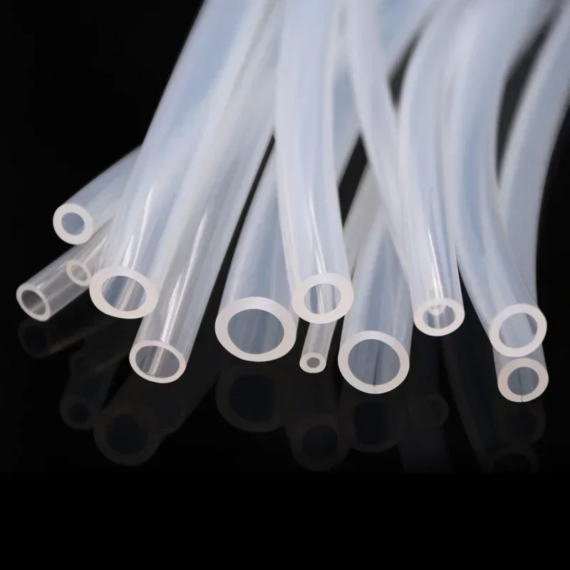 Silicone Tube 1M 5M 10M Food Grade Silicone Rubber Hose Transparent 2-16mm