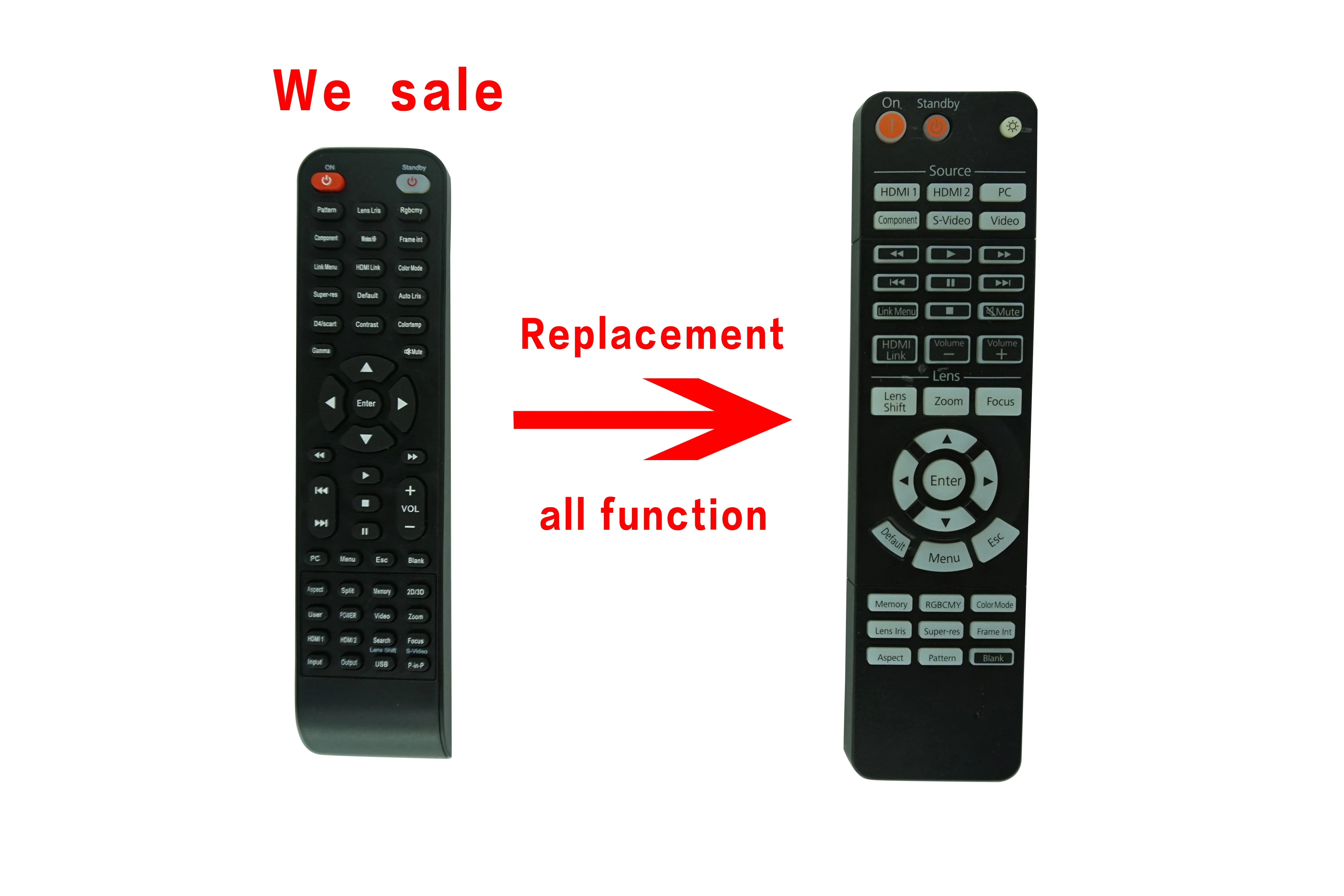 Remote Control For Epson EH-TW8100W EH-TW9200 EH-TW8200W EH-TW8200  EH-TW7200 EH-TW9200W H527A 3LCD 1080P Home Theater Projector