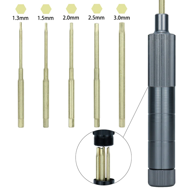 

1,5/2,0/2,5/3,0 мм Шестигранная отвертка для радиоуправляемого вертолета комплект для ремонта квадрокоптера модели радиоуправляемых автомобилей дронов ручные инструменты для ремонта