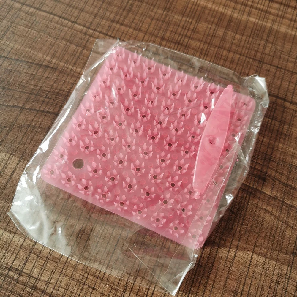 3PCS Silicone Brush with Finger Buckle Vegetable Fruit Scrubber Brush Kitchen Cleaning Artifact Gadget Fruit and Vegetable