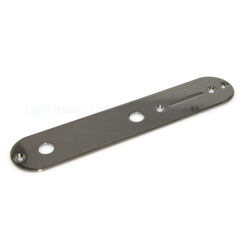 Electric Guitar Control Plate 1 Piece Nickel Chrome Color for Tele Guitar Electric Repair Replace Guitar Accessories