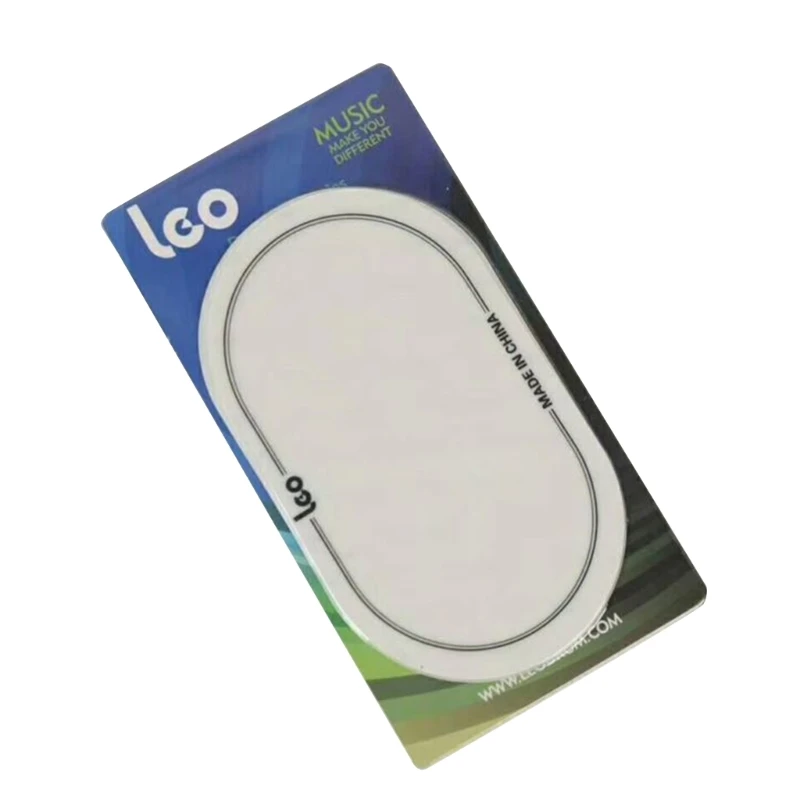 Kit 2 Pezzi Protezione Pelle Tamburo Per Batteria - Pad Rinforzante Per Grancassa, Rullante