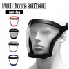 Anti-Fog Full Face Shield With Filters Kitchen Oil-Splash Face Mask Work Protection Mask Safety Glasses Protective Cover Mask 1