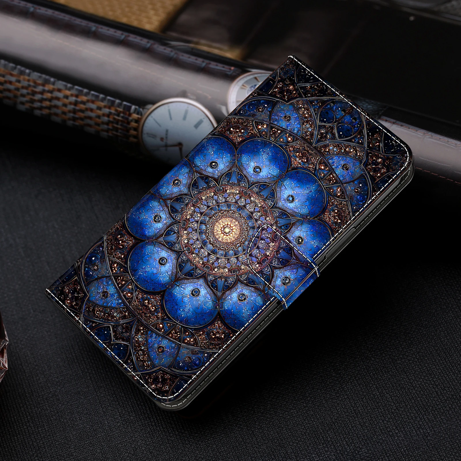 Magnetic Flip Leather Wallet Phone Case