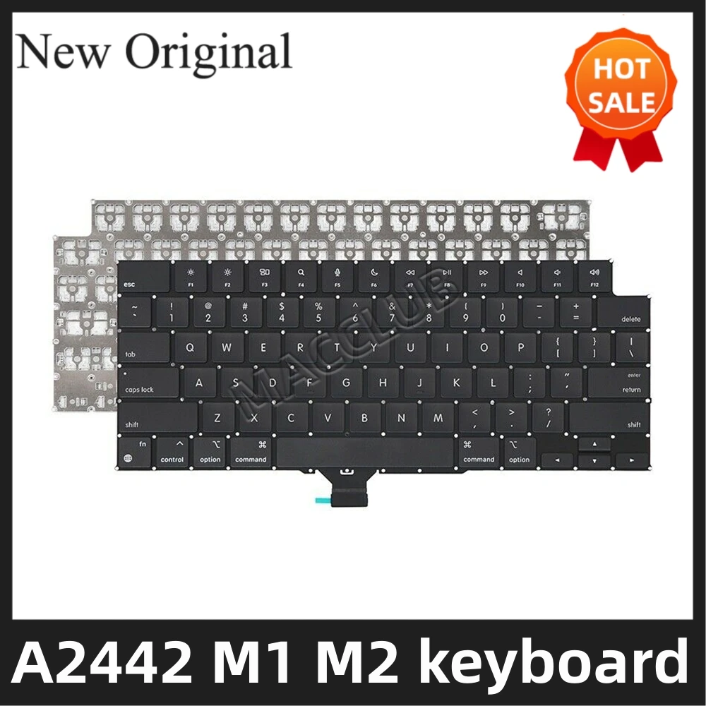 Tastiera A2442 Us Thai Cinese Coreano Tradizionale Per Macbook Pro Retina 14.2 "A2442 Emc 3650 Fine 2021 Tastiera