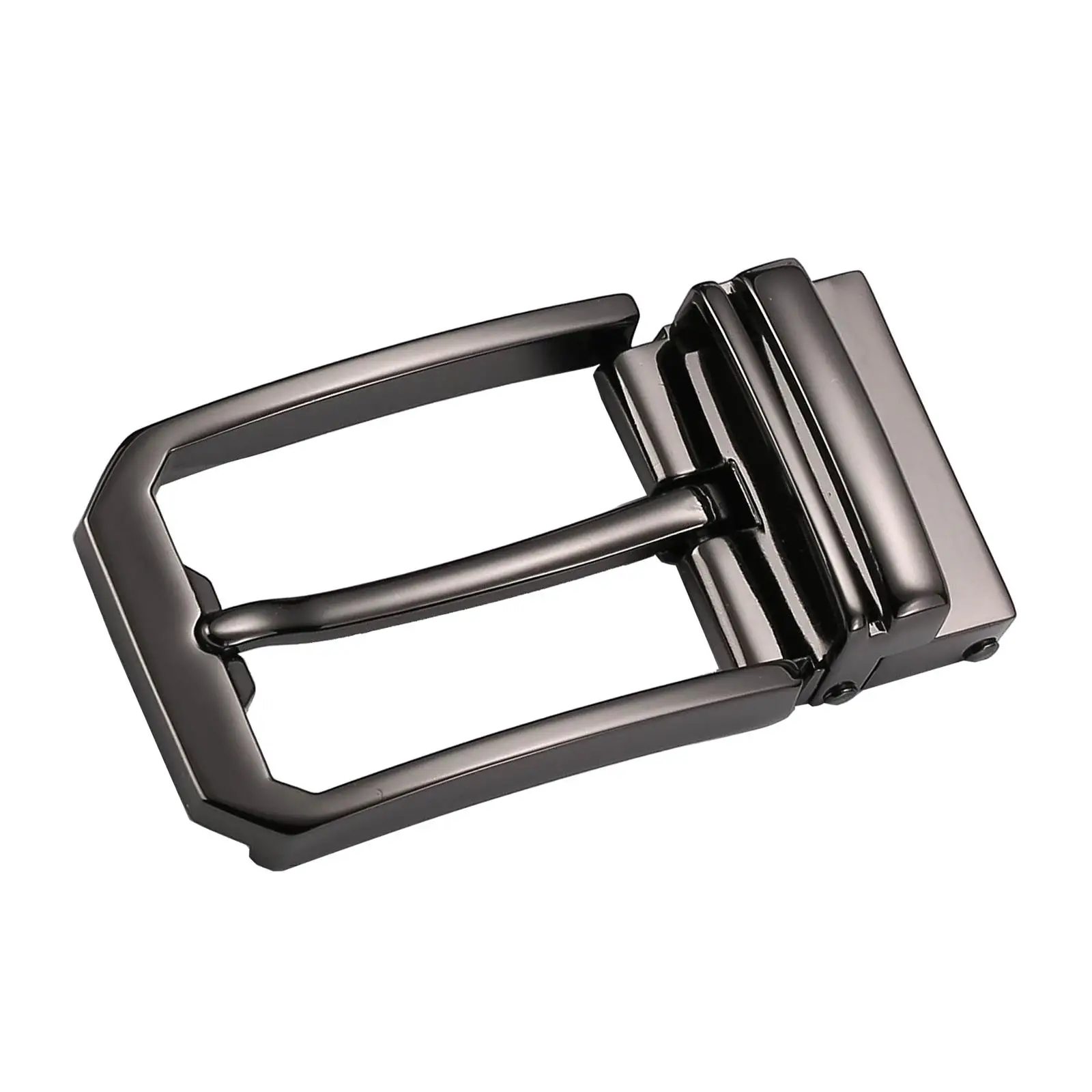 

Alloy Belt Buckle Mens for 32mm-34mm Belt for Leather Strap Zinc Alloy Classic Rectangle Pin Buckle Pin Belt Buckle Replacement