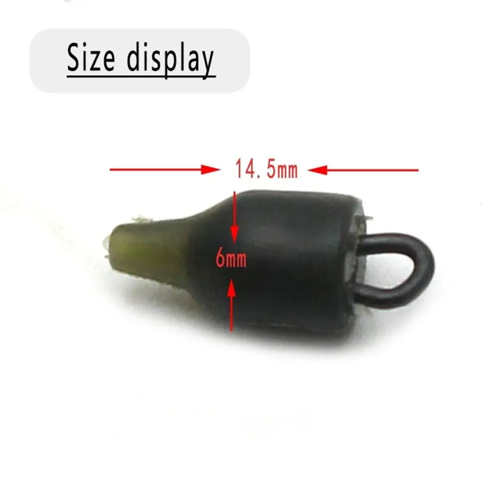 PERLINE A CAMBIO rapido micro carpa si collegano con gancio da pesca