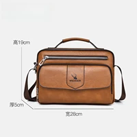 Sac bandoulière homme WEIXIER en PU, grande capacité, multi-poches, sac à main, sac à bandoulière, sac de voyage d'affaires, sac de voyage en plein air 6