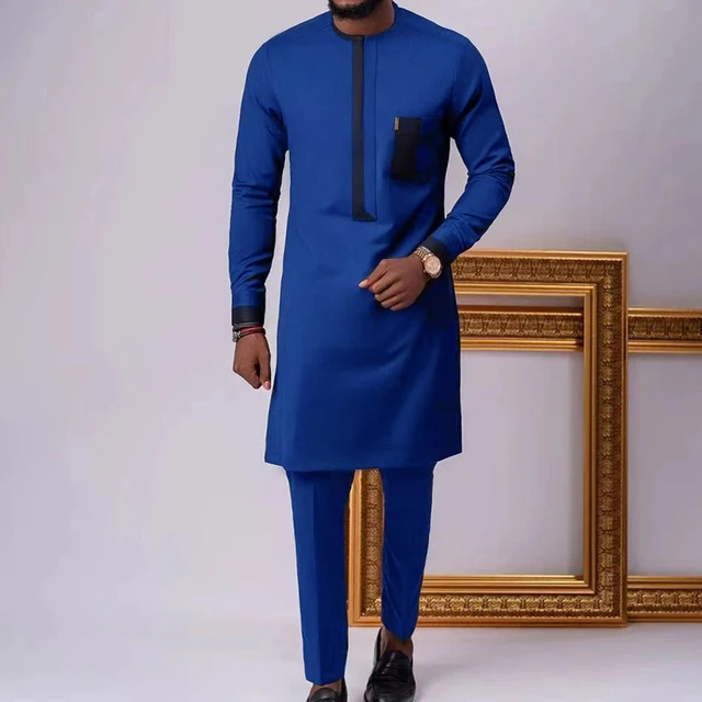 Ade Long Sleeve Dashiki Outfit - Image 2