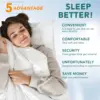Anti Snoring Device Nose Clip vent blocker Silicone Snore Stop ring silent snore sleep Aid Night Sleeping Apnea Guard Night 6