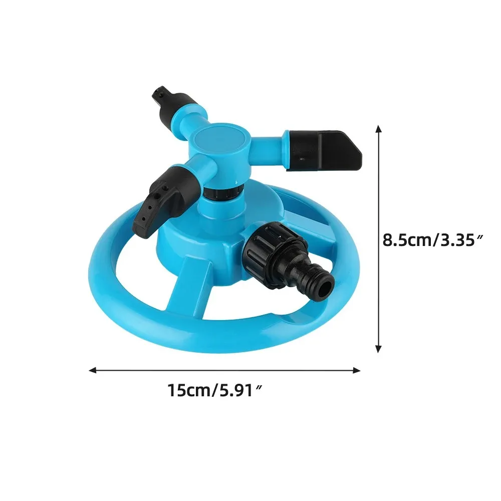 Garden Sprinkler Nozzle 360 Degree Automatic Rotating Water Spray Garden Lawn Automatic Sprinkler Garden Watering Irrigation Supplies