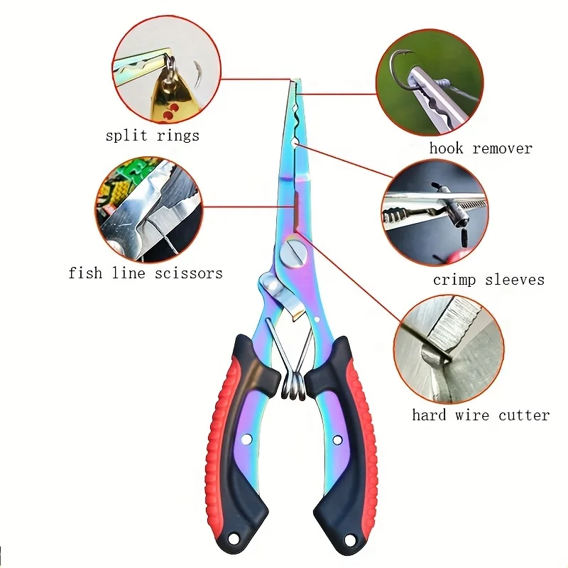 Multifunctional Fishing Pliers and Gripper
