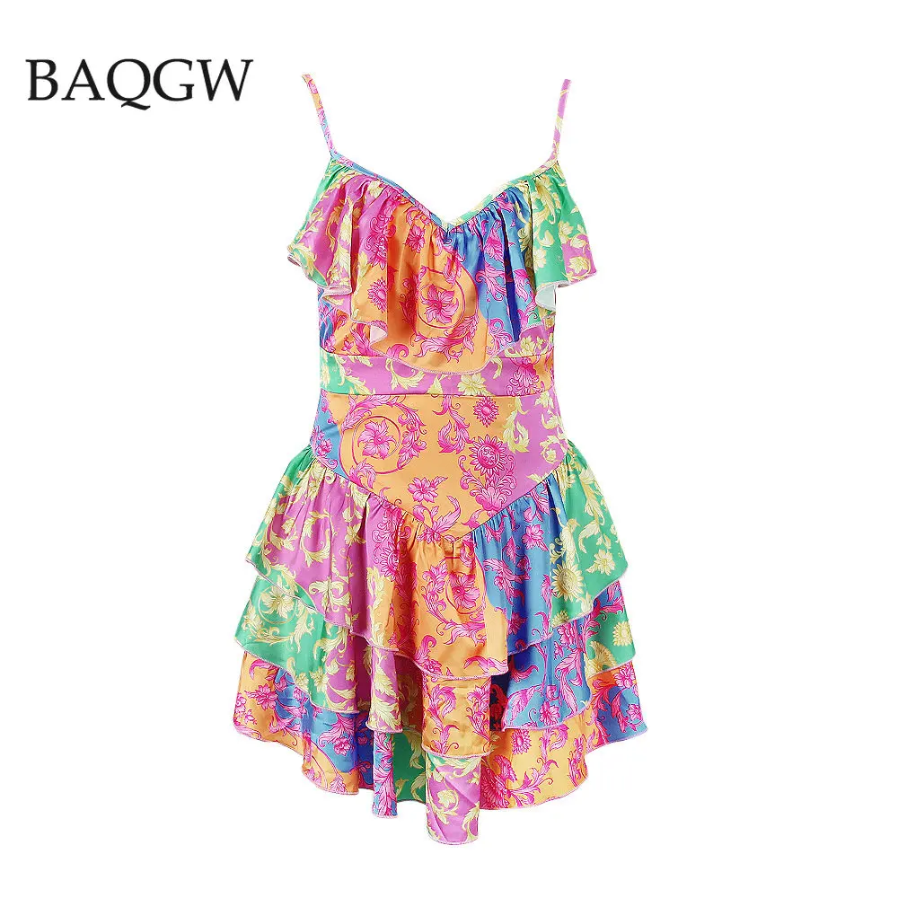 chinese dress ladies Halter A-Line Metal Mini Dress main image 1