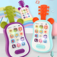 Guitar Phone Toys Baby Music Sound Phones Sleep Toys Analog Phones for Kid Baby Early Education Toys for Children Gifts 1