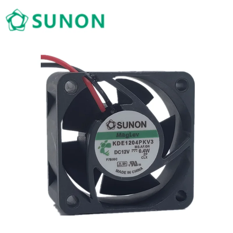 

4CM 4020 4*4*2CM 40mm x 20mm 12V 2 pin 2wires 12 Volt Cooling Fan KDE1204PKV3 MS.AF.GN for Sunon