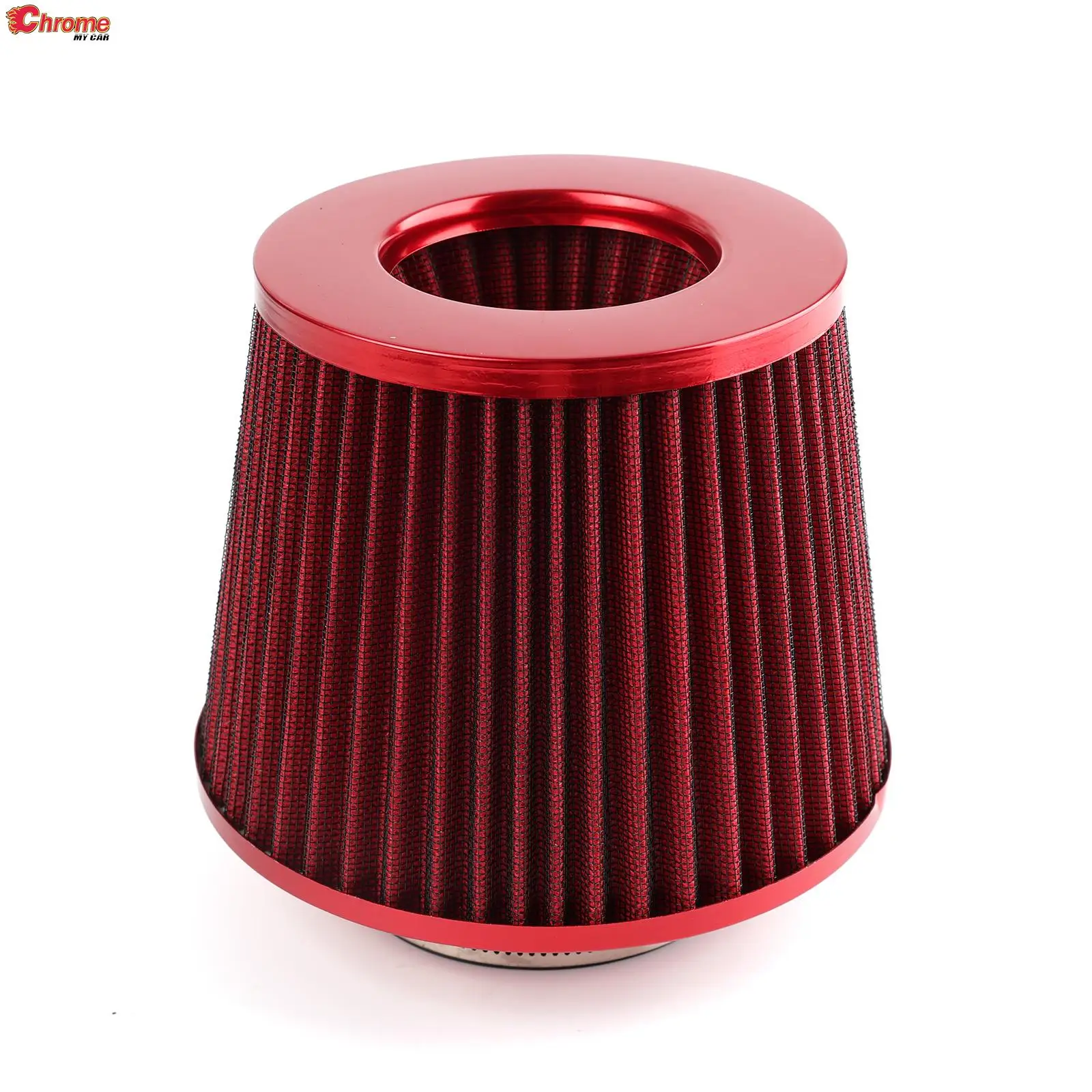 

Car Air Filters Induction Kit Universal 3 Inch High Flow Inlet Cold Air Intake Filter Sport Power Mesh Cone 3" 76MM Accessories