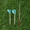 1:12 Scale Miniature Fishing Rod Fish Pole Trammel Net Dollhouse Decoration Doll Accessories Scene Model Micro Landscape 5