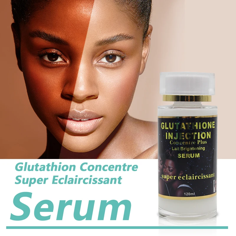 

Glutathion Skin Lightening Serum for Remove Hyperpigmentation Spot Moist Smooth Elastic Nourish Dry Skin Fast Absorption 120ml