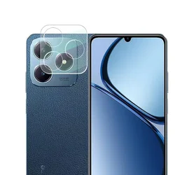 3D Tempered Glass Camera Lens Protector and Back Cover Film for Tempered glass (For  Realme C63)