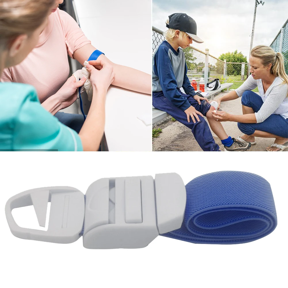 Buckle Type Medical Tourniquet Life Saving Hemorrhage Control for Camping Hiking Safety Survival Emergency Buckle Tourniquet