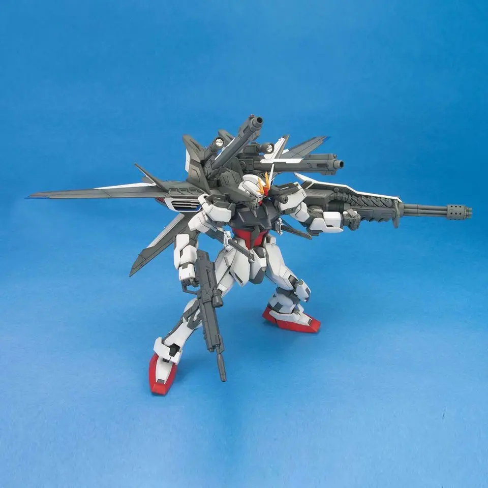 Bandai Gunpla Mg 1/100 Gat-X105 Strike Gundam Iwsp Assembly