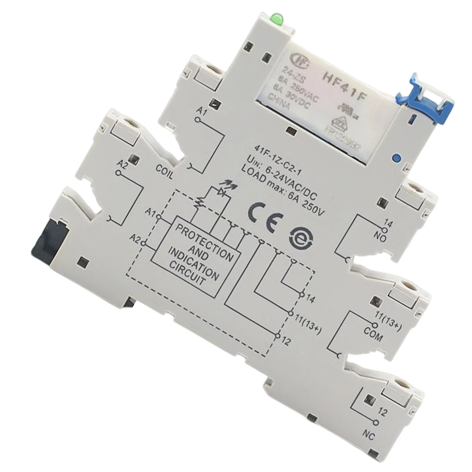 

12V 24V Integrated PCB Mount Power Rail Slim Module Ultrathin Screwless Socket