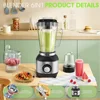 Home Kitchen Small Juicer Multifunctional 6-in-1 Blender for Mixing Food, Milkshakes and Smoothies, Etc 2