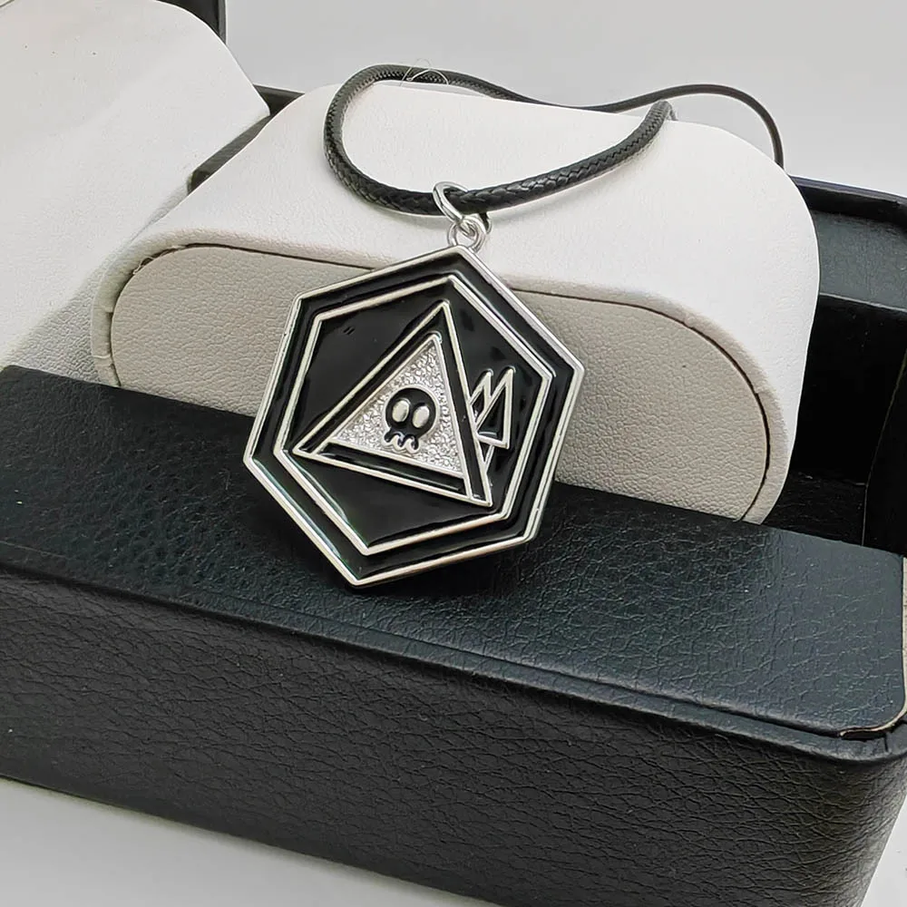 Murder and The Drones Necklace Classic Cartoon Periphery Enamel Pendant Necklace Jewelry Collection 2