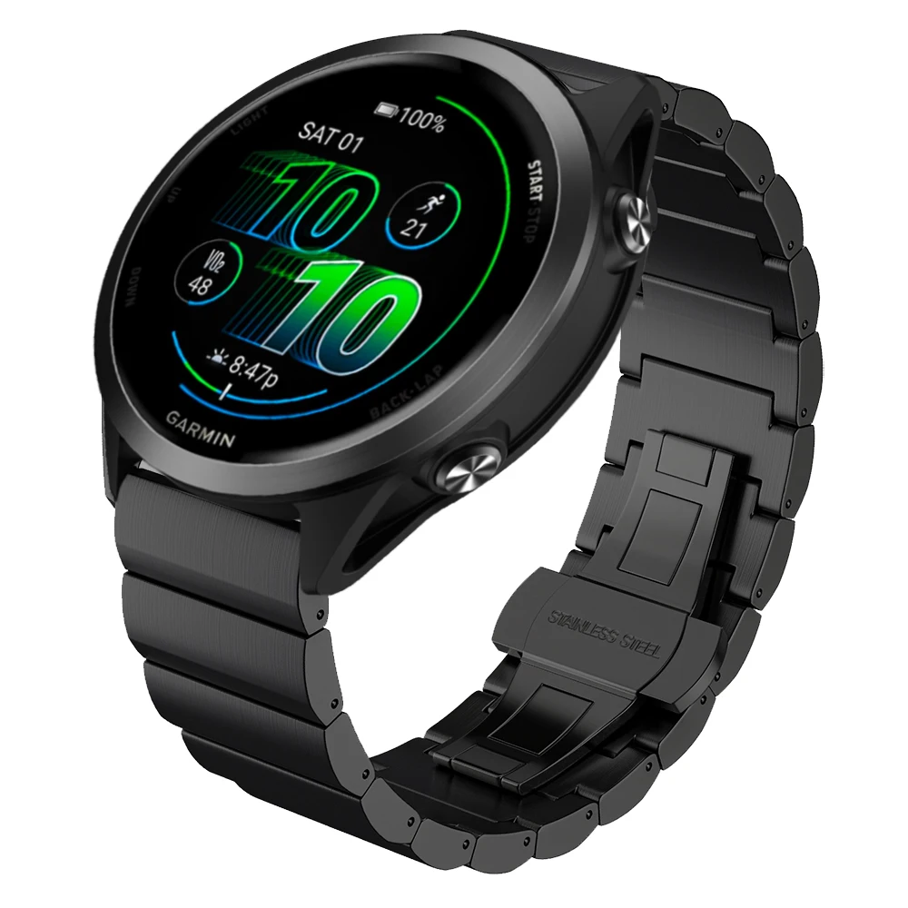 Premium 22mm Titanium Wristband Replacement Bracelet