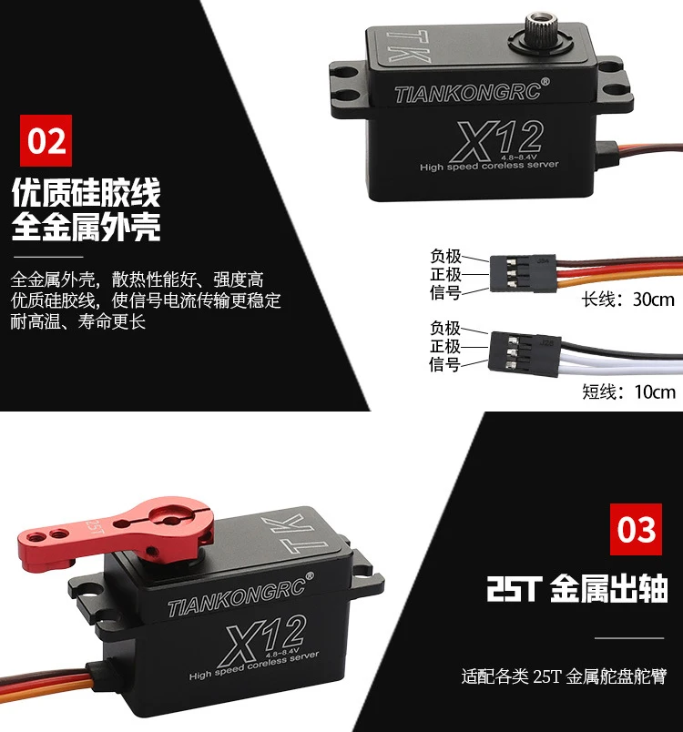 コアレスサーボ,ショートボディサーボ,ステンレスギア,高速,デジタル