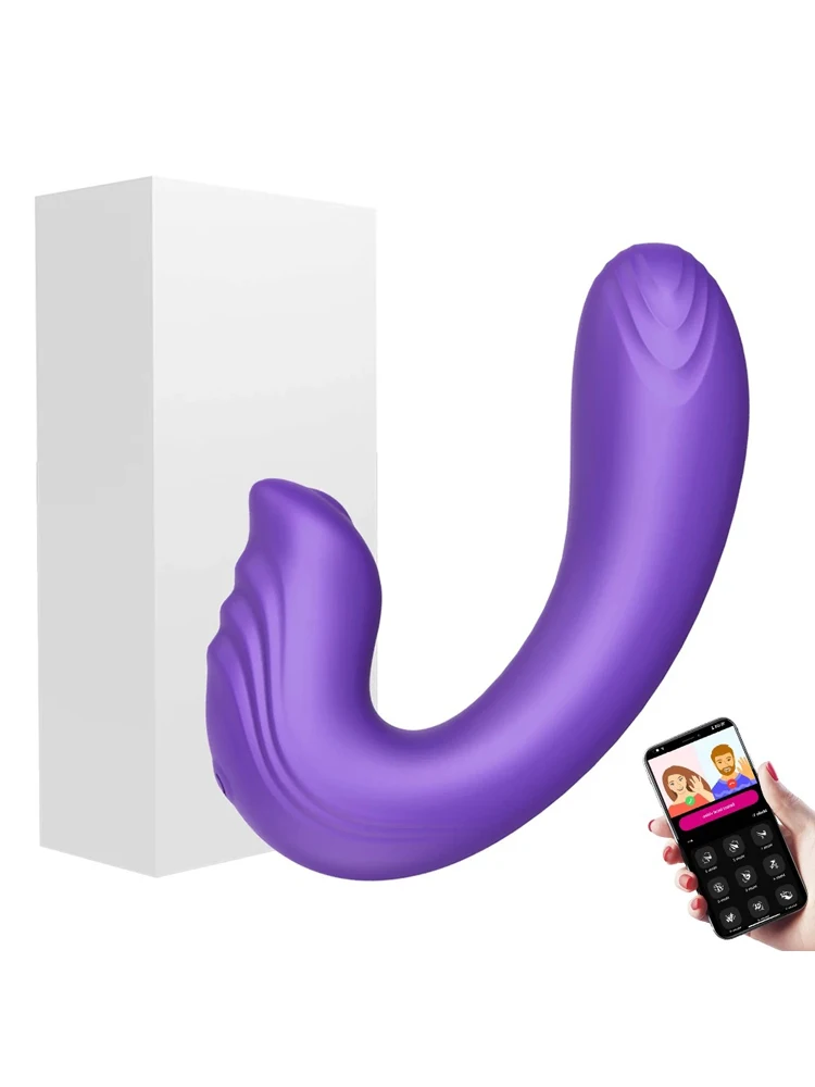 Couple Vibrator Wearable U Type Vibrator Adults Sex Toys For Women Vagina Clitoris Stimulate G-Spot Massage Female Masturbation