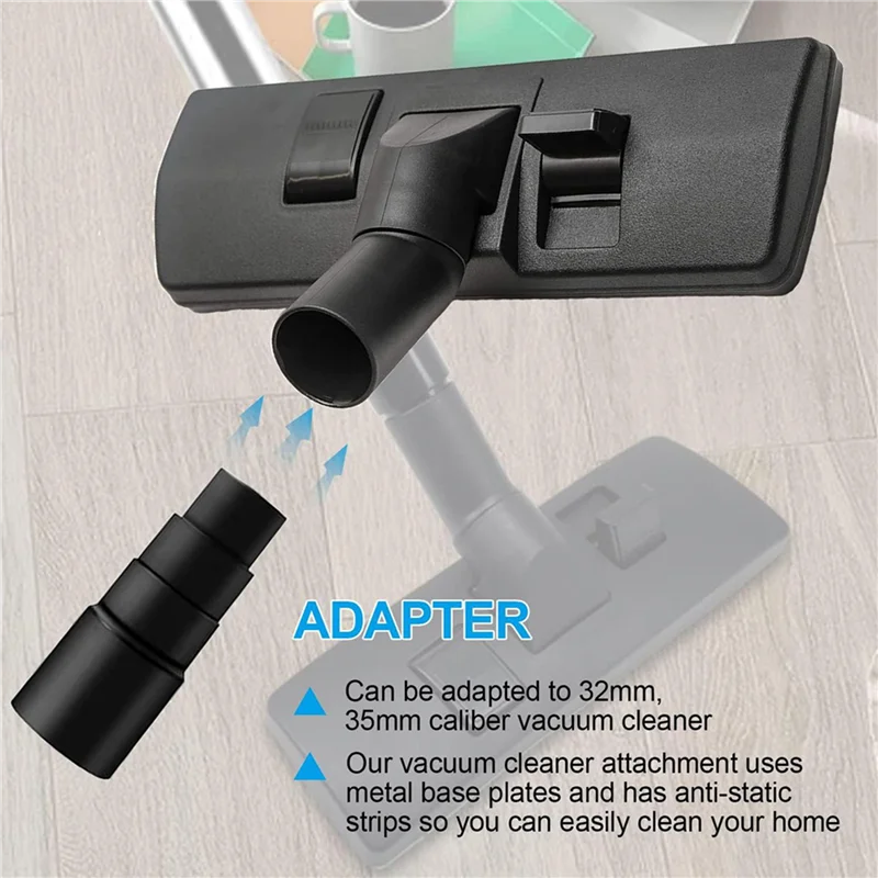 B59B-2X Universal Vacuum Cleaner Brush,Combination Brush With 32Mm Adapter,Accessories For Vacuum Cleaners Nozzle