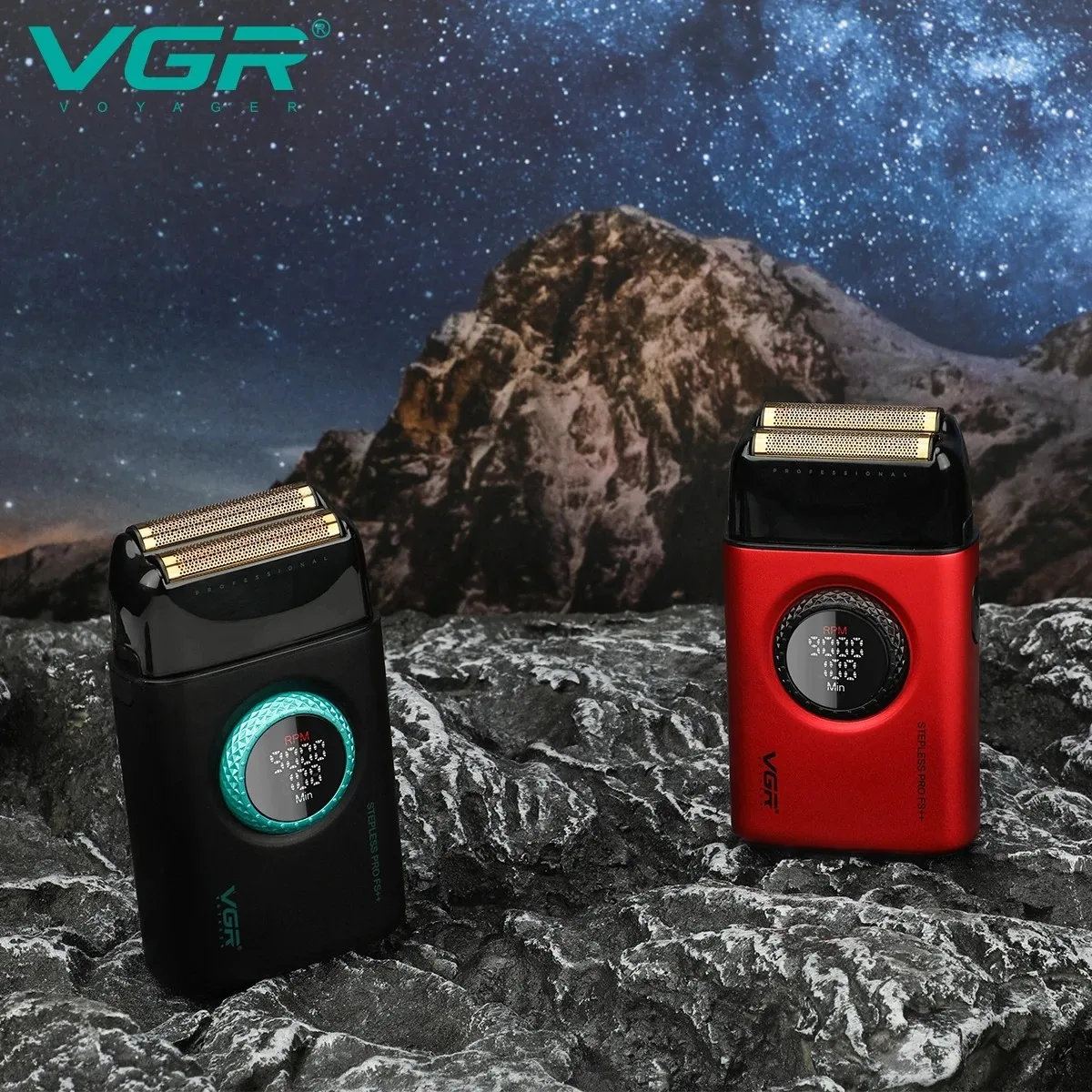 VGR ماكينة حلاقة الوجه ماكينة حلاقة كهربائية أداة...