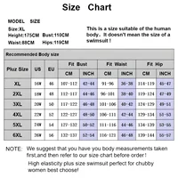 Women Plus Size Two Piece Swimsuits V Neck Halter Elegant Tankini Swimdress Asymmetrical Hem Swimdress High Waist Swimwear 6