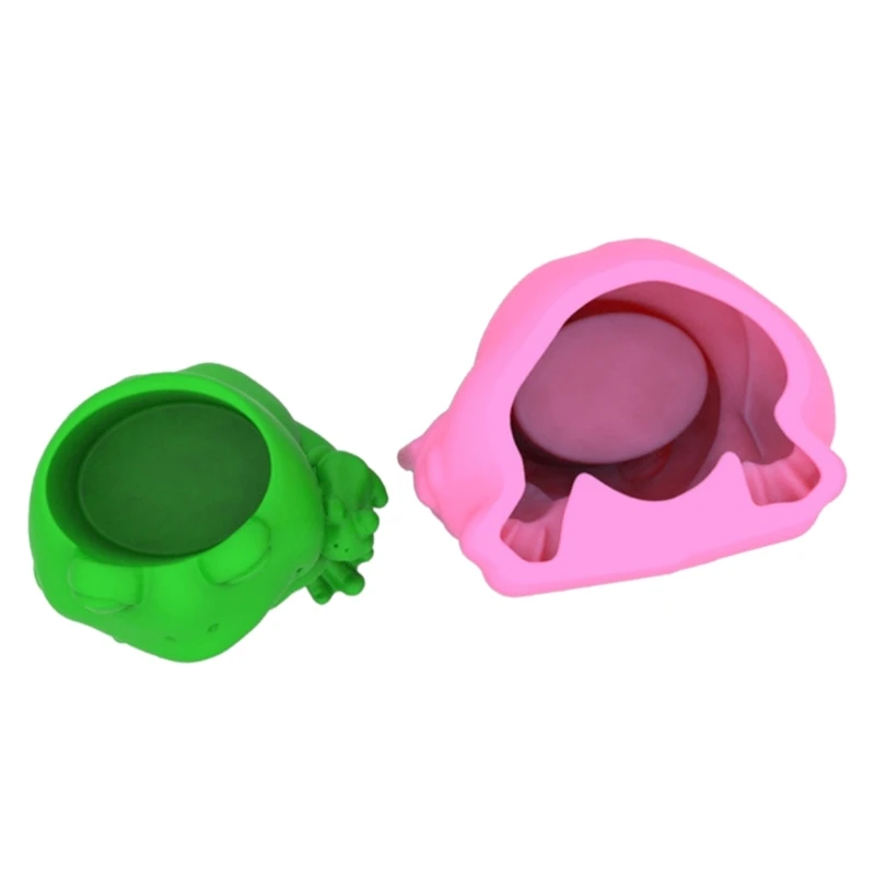 MXME Flower Pot Silicone Mold Concrete Succulent Planter Mould DIY Holder Mold