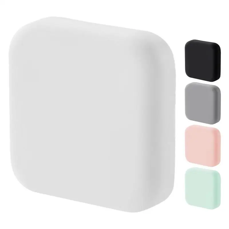 1PC Silicone Door Handle Bumpers Self Adhesive Deurstopper Protection Porte Pad Mute Sticker Square Wall Protector er Pad
