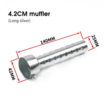 อุปกรณ์เก็บเสียงรถจักรยานยนต์35มม. 42มม. 45มม. 48มม. 60มม. dB ท่อไอเสียนักฆ่า 9