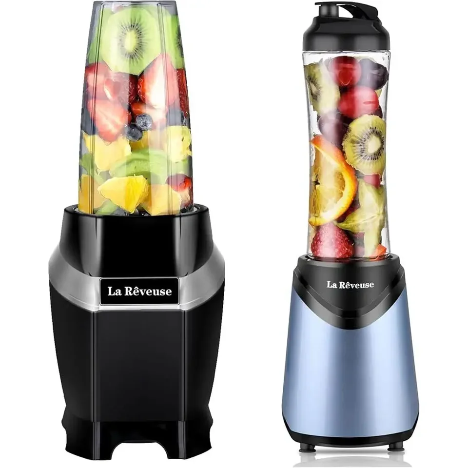 High Speed 1000W Smoothie Blender with 300W Personal Blender